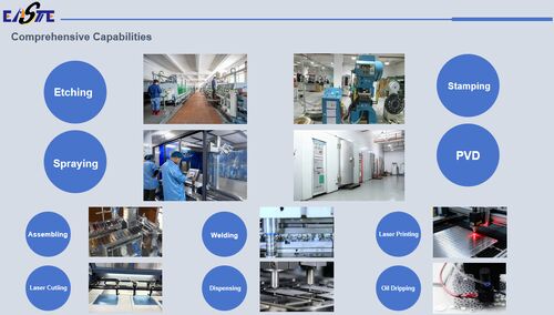Ultime notizie aziendali su What Auxiliary Processing Services Does Xinhaisen Etching Processing Offer?
