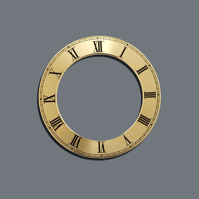 Un buon prezzo. Precisione rame Quimica incisione orologio quadrante 0,5 mm di spessore Per orologi di lusso in linea