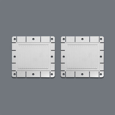 Un buon prezzo. Precisione di incisione di metallo su misura da 0,5 mm a 2 mm Piastre bipolari metalliche per celle a combustibile PEM in linea