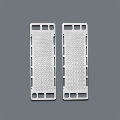 Un buon prezzo. Piastra bipolare a microcanali per incisione chimica di metalli per celle a combustibile ed elettrolizzatori in linea