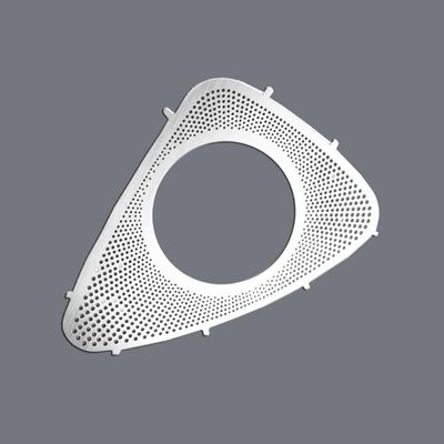 Un buon prezzo. Design a microfori per griglie di altoparlanti per auto tramite fotoincisione chimica per audio Hi-Fi in linea