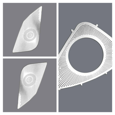 Un buon prezzo. OEM Chemical Etching Stainless Steel Filter Mesh for Metal speaker grilles/Precision Etching Parts. in linea