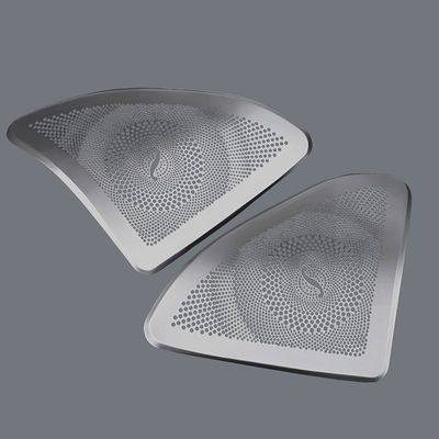 qualità Elettronica Automotive Acciaio inossidabile Etching chimico Grille per altoparlanti personalizzati fabbrica
