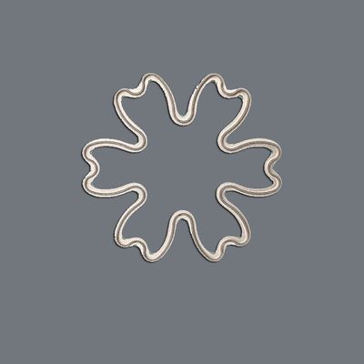 Metalli di precisione incisione in acciaio inossidabile artigianato 0.015mm Dettaglio