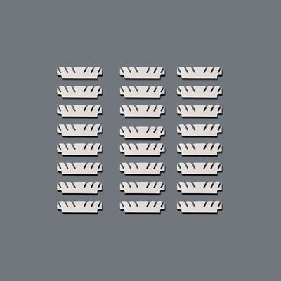 Un buon prezzo. SUS304 SUS316 Metall etching razor blade mesh con prototipo veloce in linea