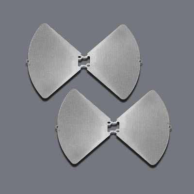 Parti di nichel incise chimicamente da 0,02 mm a 1,5 mm di spessore