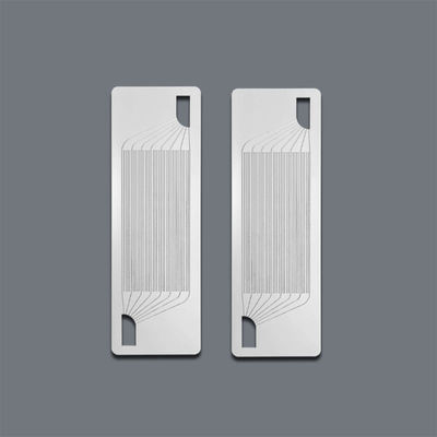 Piastre bipolari metalliche ultra sottili da 0,1 mm incise su misura per celle a combustibile PEM