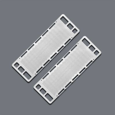 Un buon prezzo. Lavorazione di piastre bipolari in acciaio inossidabile 316L da 0,1 mm mediante fotoincisione di metalli di precisione in linea
