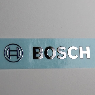 Un buon prezzo. Etichette personalizzate in nichel, logo in metallo nichel per targhette di elettrodomestici in linea
