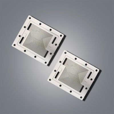 Piastre a flusso per incisione chimica di metalli per produttori di scambiatori di calore a circuito stampato