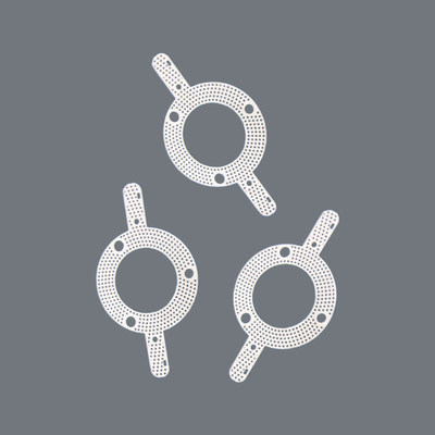 Scaffalature metalliche di precisione personalizzate da 0,01-0,3 mm tramite incisione fotochimica