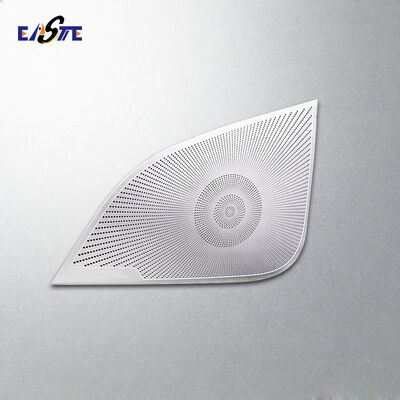 Griglie per altoparlanti personalizzate in acciaio inossidabile 301/304/316 per servizio di incisione chimica fotografica per l'industria automobilistica