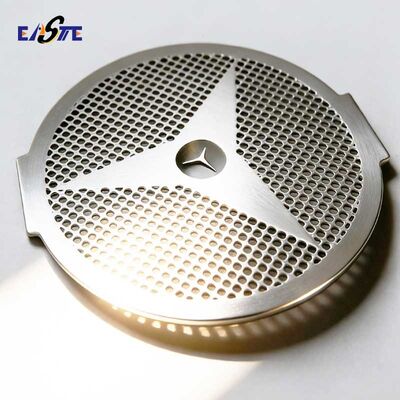 Griglie per altoparlanti in metallo inciso personalizzate per il miglioramento del suono automobilistico con prestazioni acustiche superiori